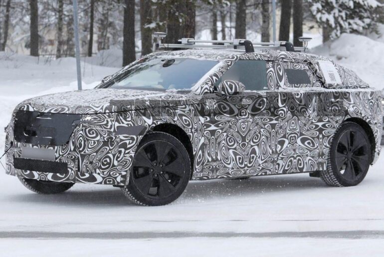 2028 Range Rover Velar EV Spied With Fast Roofline