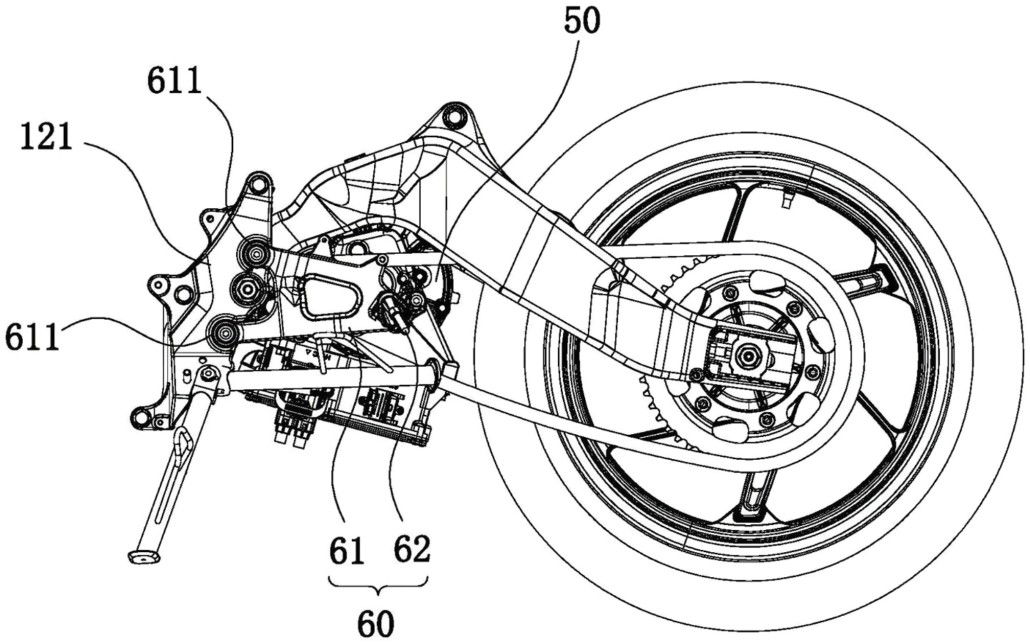 CFMoto Elektrosportbike Patent 5 1