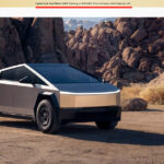 Tesla (TSLA) plans to increase the price of the new Cybertruck Standard AWD after 28th February (online configurator screenshot).