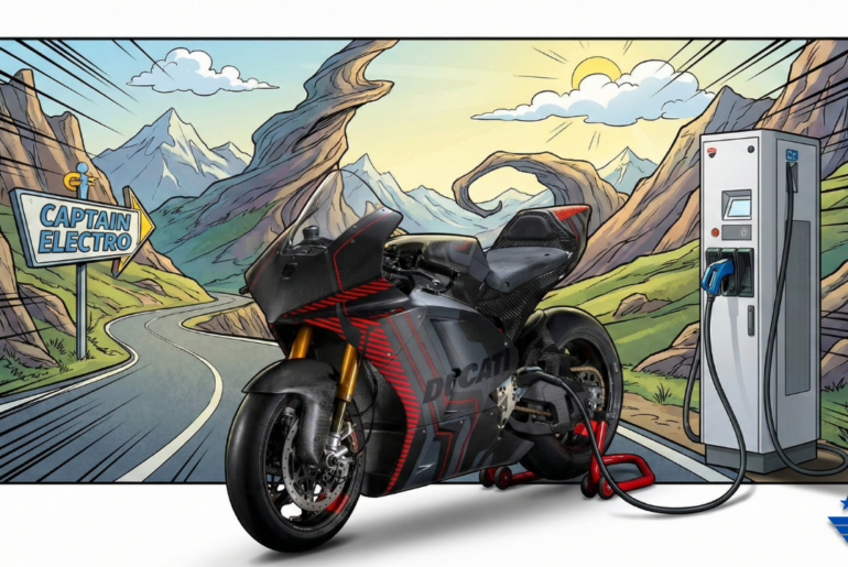 15-Minute Charging for Electric Motorcycles — Captain Electro