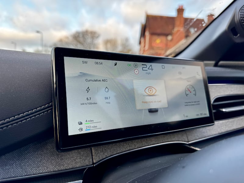 The car’s driver monitor sensor is very intrusive.