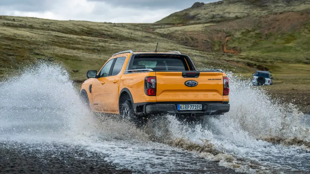 Ranger PHEV wading depth