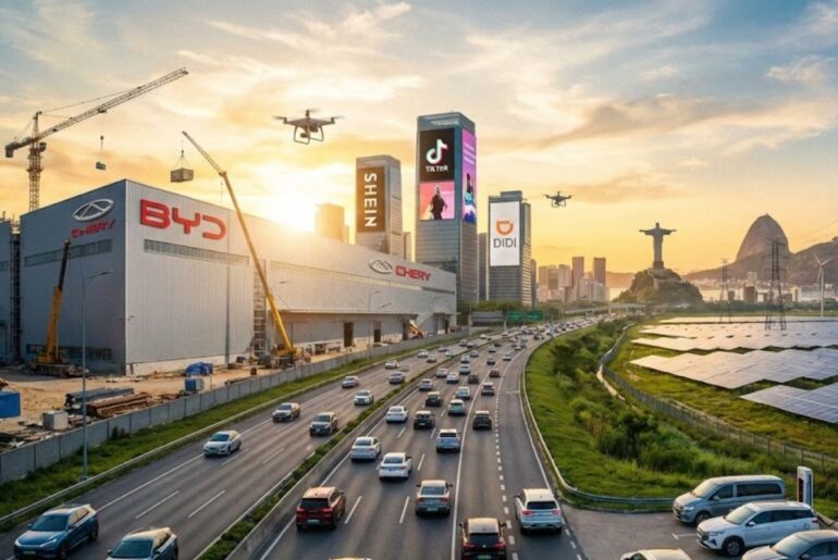 Chinese giants are expanding investments in Brazil with apps and a focus on the Brazilian market, reshaping industry, energy, and consumption in the long term.