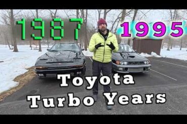 Regular Car Reviews - How Toyota Changed from 1987-1995 #toyota #turbo