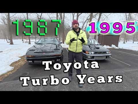 Regular Car Reviews - How Toyota Changed from 1987-1995 #toyota #turbo