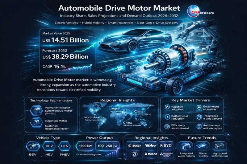 Electric Automobile Drive Motor Market