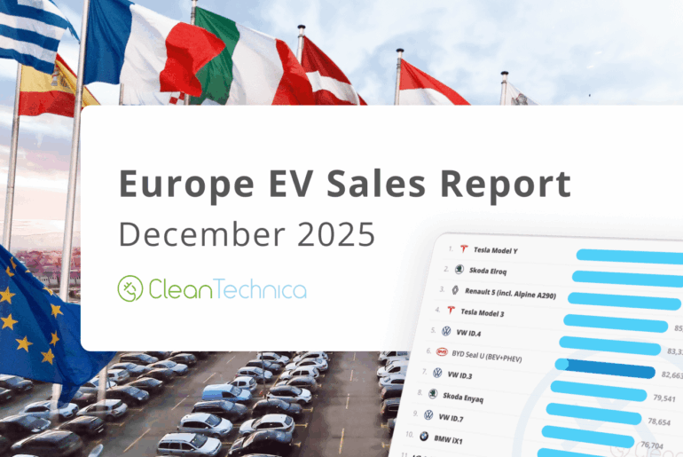 Europe EV Sales — Record Month! - CleanTechnica