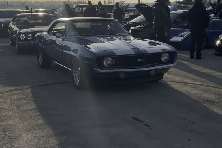 A local cars and coffee