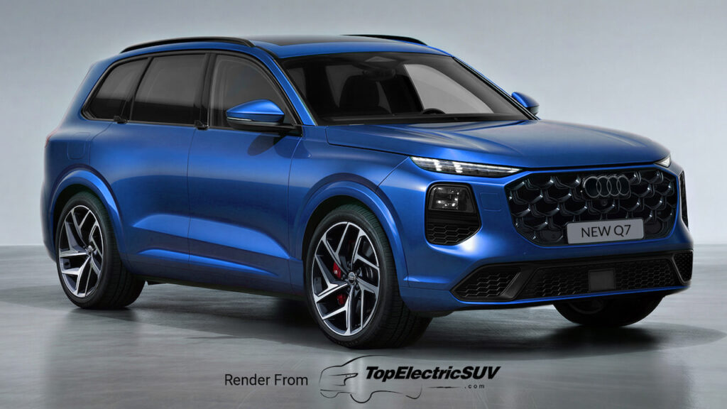 2027 Audi Q7 illustration