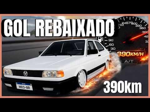 Gol Quadrado REBAIXADO com estilo raiz 😳🔥