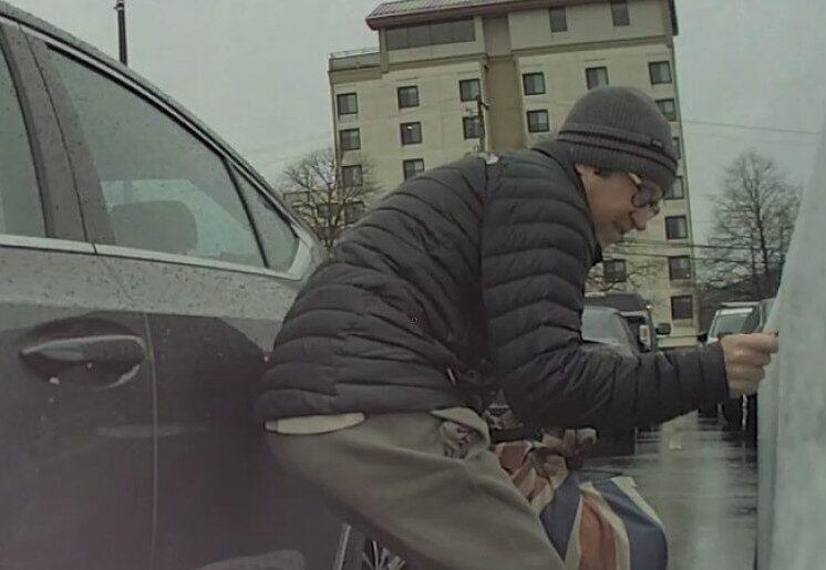 All charges held for court for Bucks man accused of drawing swastika on Tesla