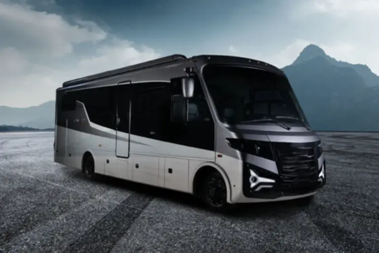 America’s largest RV company has created the world’s first range-extended electric motorhome