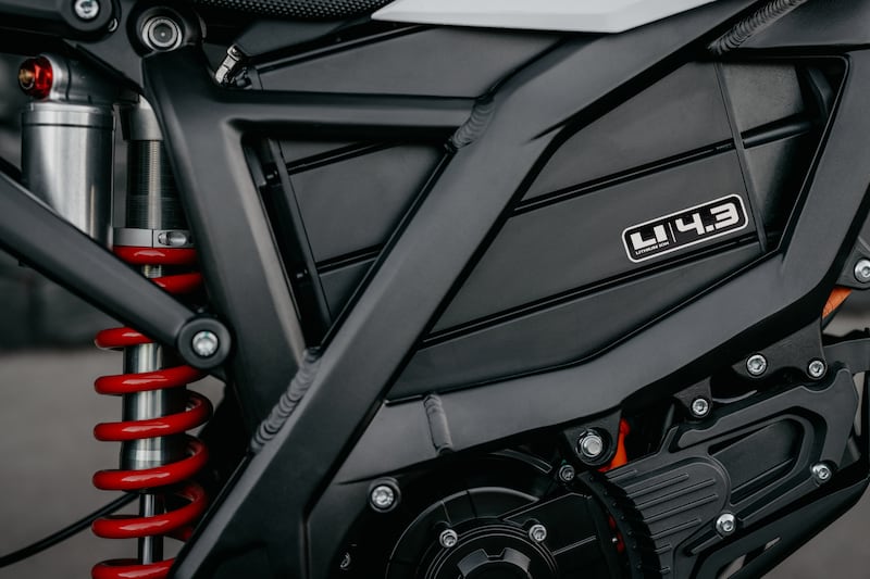 The battery can be charged up in five hours