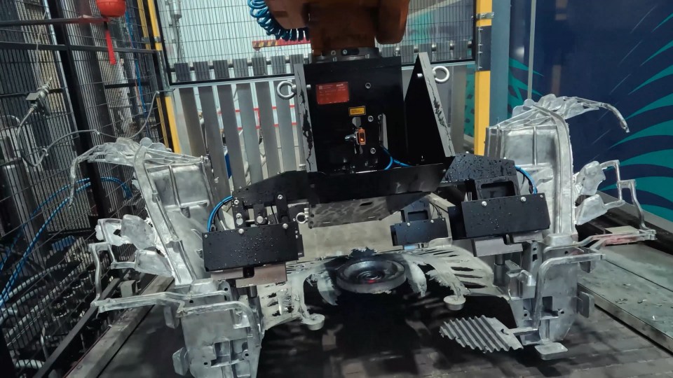 Unicastings for Ford's Universal Electric Vehicle