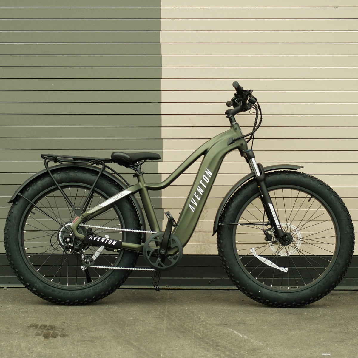 An Aventon ebike sold through Upway
