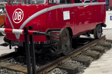 Rare 1955 Volkswagen Bulli Is a Unique Conversion That Runs on Rails