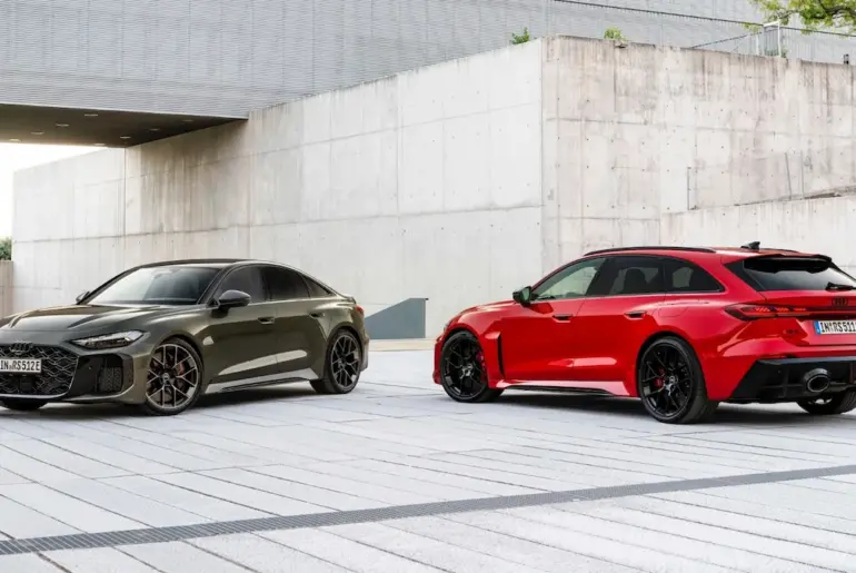 Image of the Audi RS5 2026 in sedan and wagon versions
