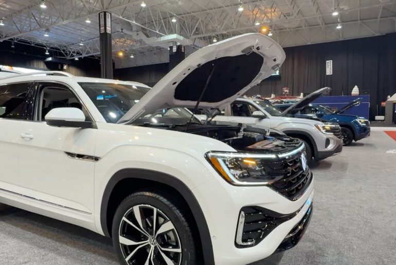 Over 35 car makers are on display at the 2026 Cleveland Auto Show. (Spectrum News/Chloe Magill)