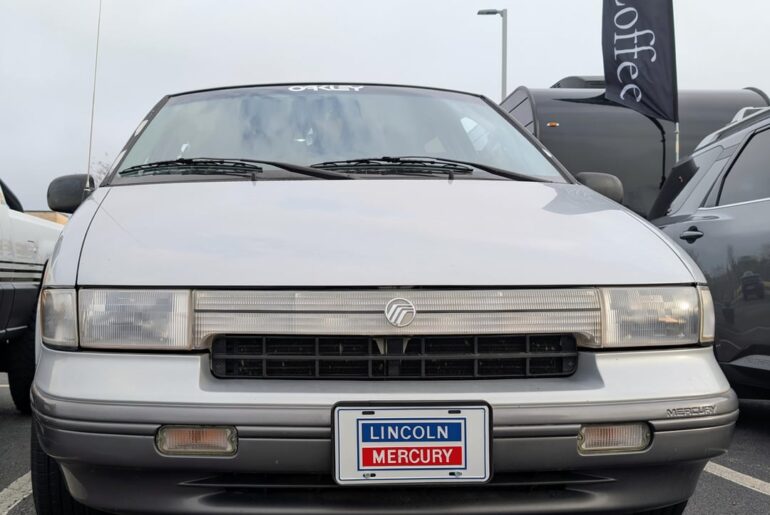 In honor of today's video, here's my buddy's super-clean Mercury Villager