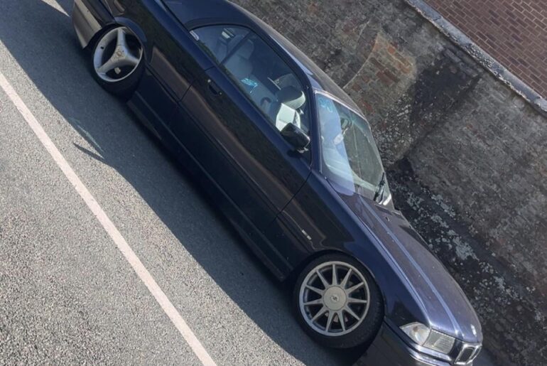 My brothers static e36 vert