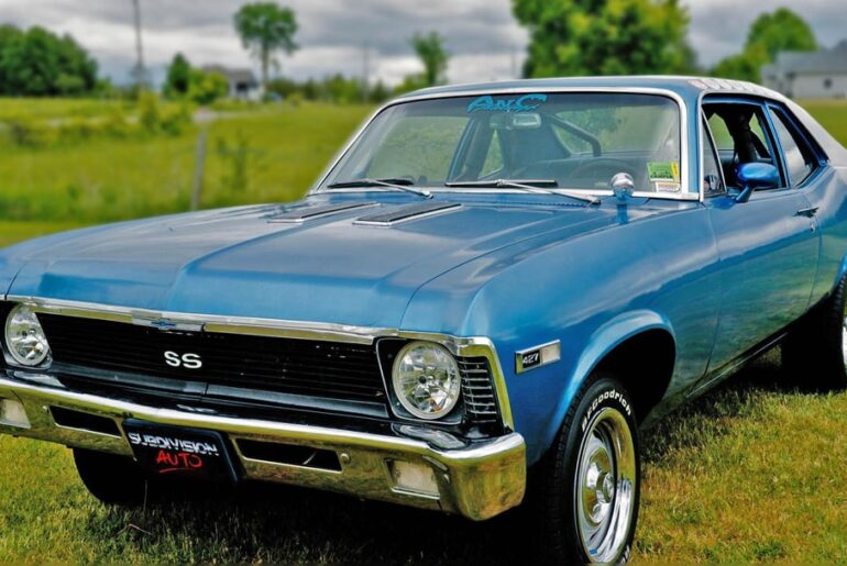 Still a Hot Rod since restoration in 1991! 1970 Nova Street Strip Machine