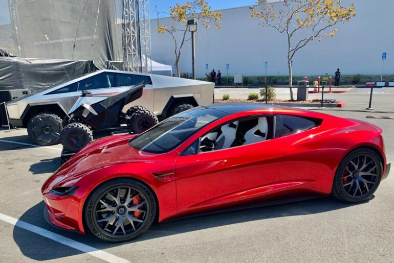 Tesla’s New Silhouette Trademarks Hint at Roadster Redesign