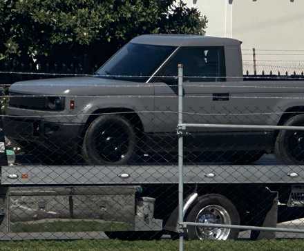 Blank Slate Pickup Truck