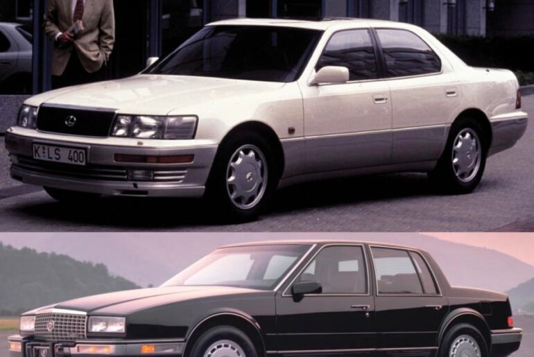 These two cars were the same price new in 1990.