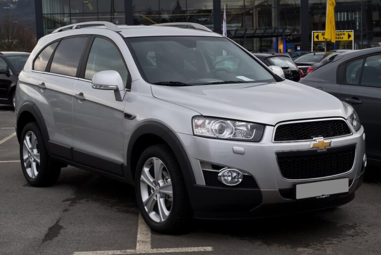 2012 Chevrolet Captiva. The Official SUV Of....