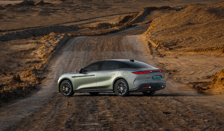 BYD Han L DM got electric range boost after software update