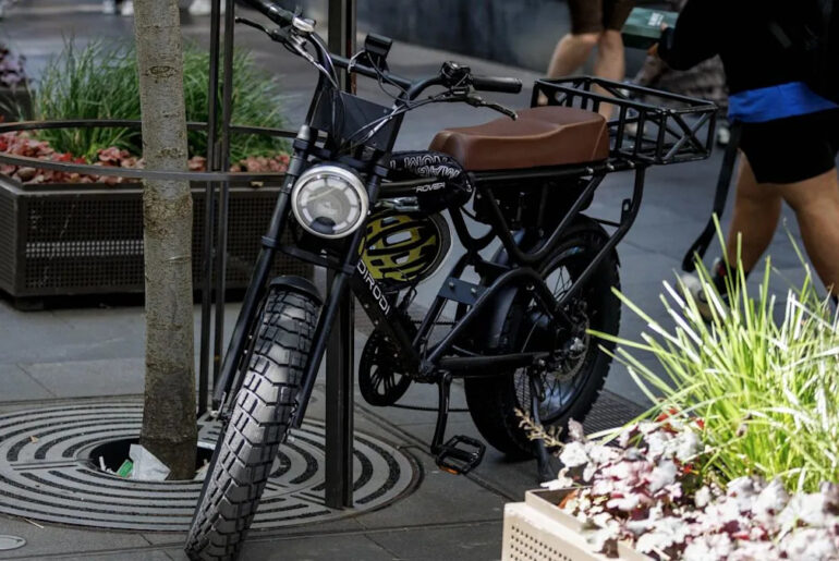 E-bike rider fighting for life after crash