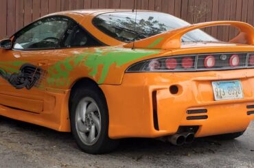 [Mitsubishi Eclipse] spotted in Illinois with a Paul Walker Supras paint job