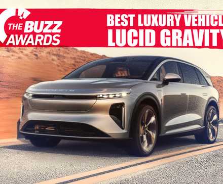 Best luxury vehicle 2026 Buzz Awards Lucid Gravity Buzz Awards