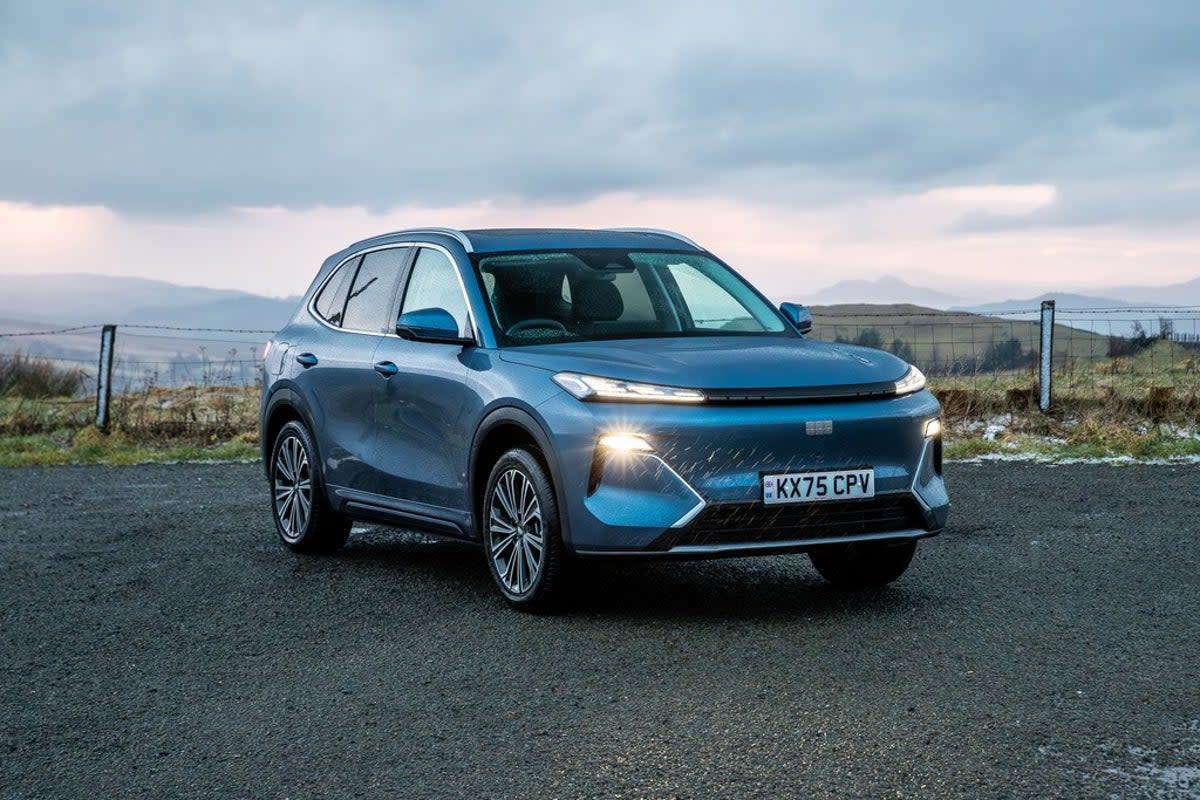 The Geely Starray EM-I is one of the better Chinese-made £30,000 plug-in hybrid SUVs (Geely)