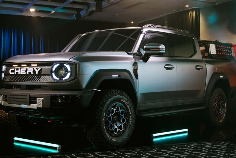 Diesel Plug-In Hybrid Pickup: The Chery KP31