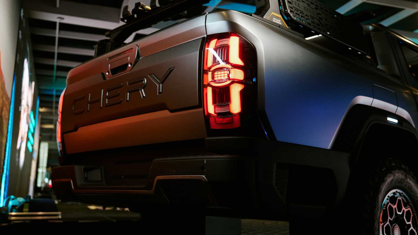Chery KP31 concept tailgate