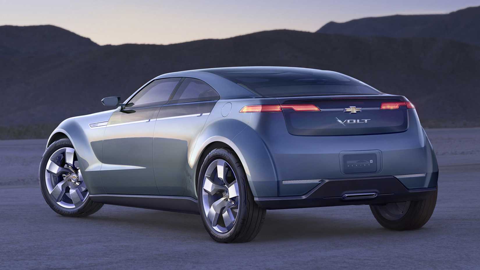 Chevrolet Volt Concept Rear 3/4 View