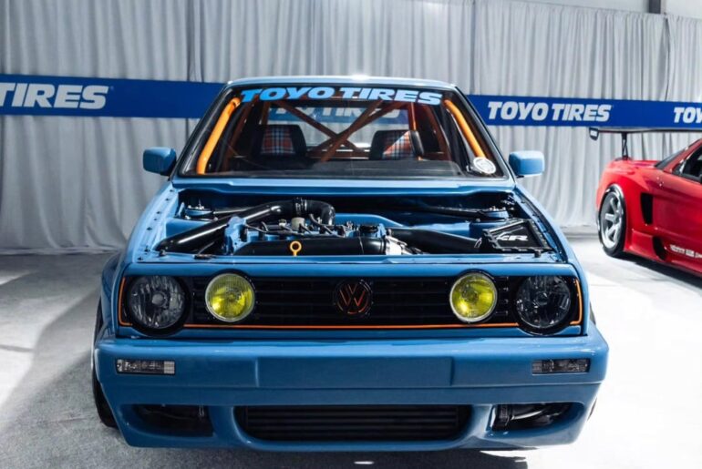VW Golf Mk2 with a 1000+ hp VR6