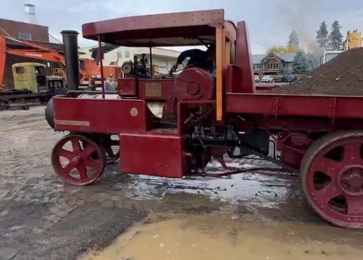 1912 Mann 5-ton Steam Dump Truck