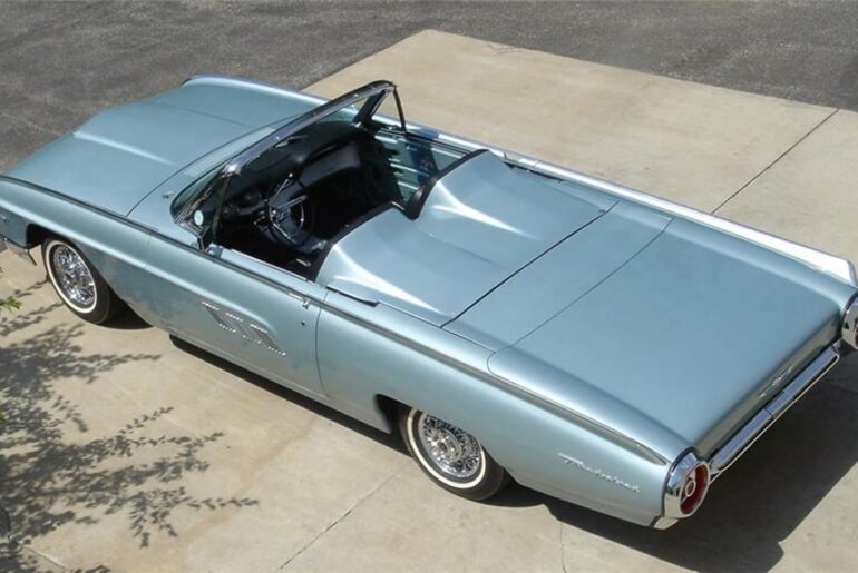 Rare '63 T-Bird Sports Roadster 390ci 350hp Removeable Top & Tonneau 2-4Seater. 455 Made