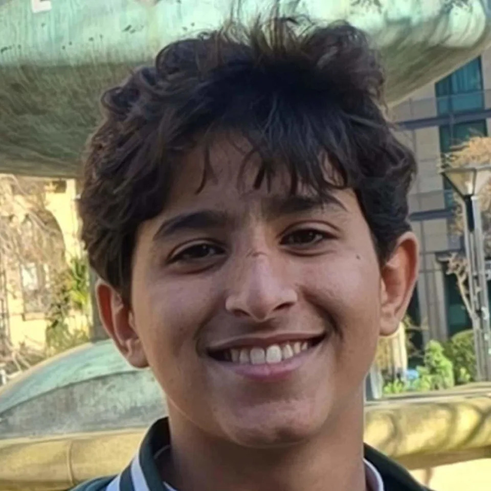 Abdullah Yaser Abdullah Taleb who died after being hit by a car.