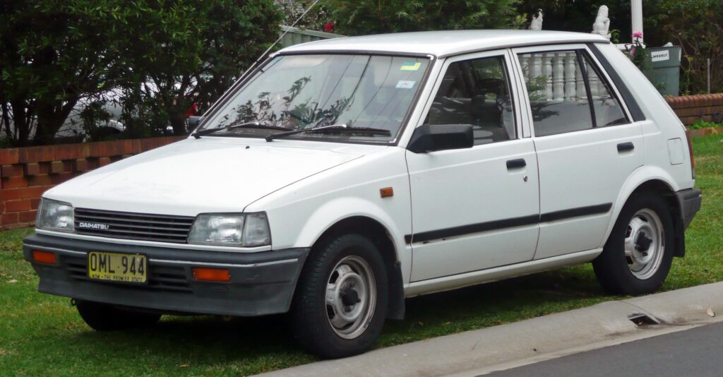 1985 Daihatsu Charade the official car of?
