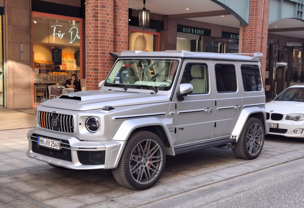 [Brabus 800] Spotted in Hamburg, very nice white that my camera couldn't fully capture :(