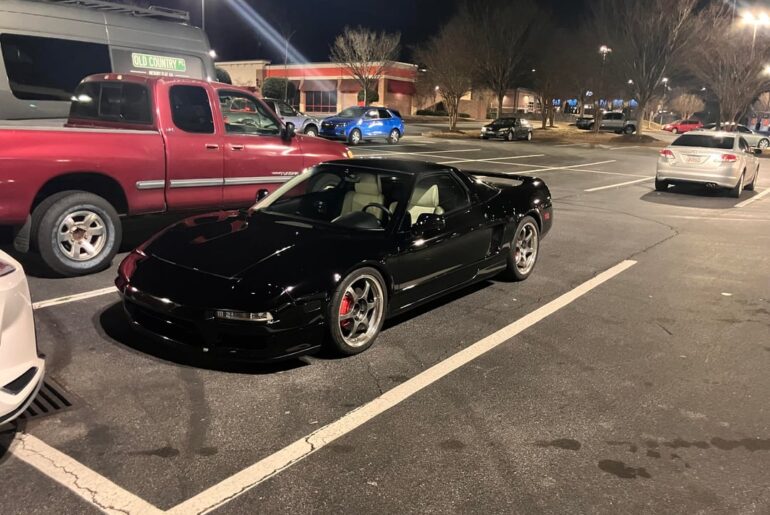 Well driven [Acura NSX] in the wild.