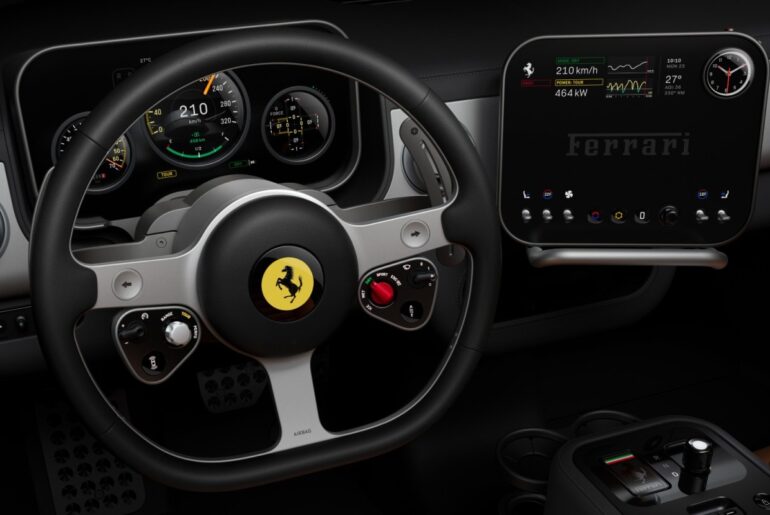 The Interior of Ferrari's Luce EV Draws Inspiration From the Past