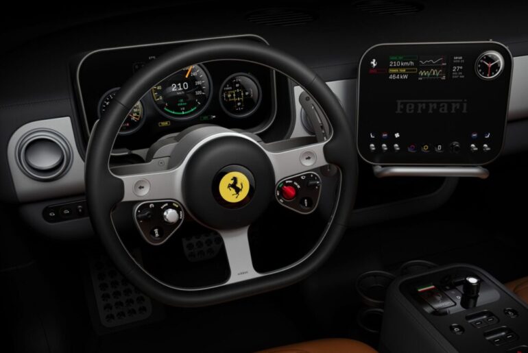 Ferrari unveils interior of Luce electric vehicle