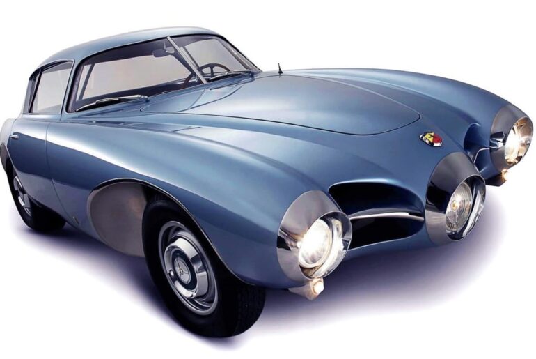 Abarth 1500 Coupe Biposto, 1952, by Bertone