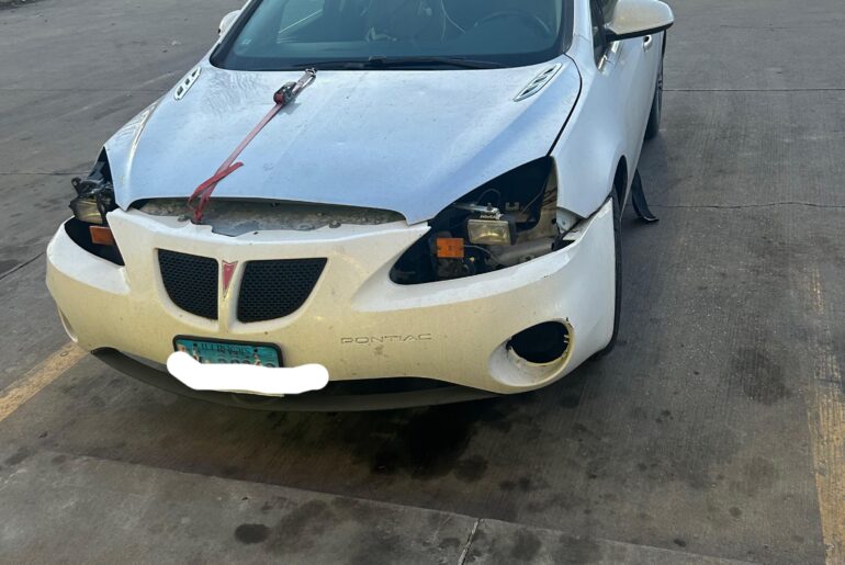 This abomination that pulled in to autozone