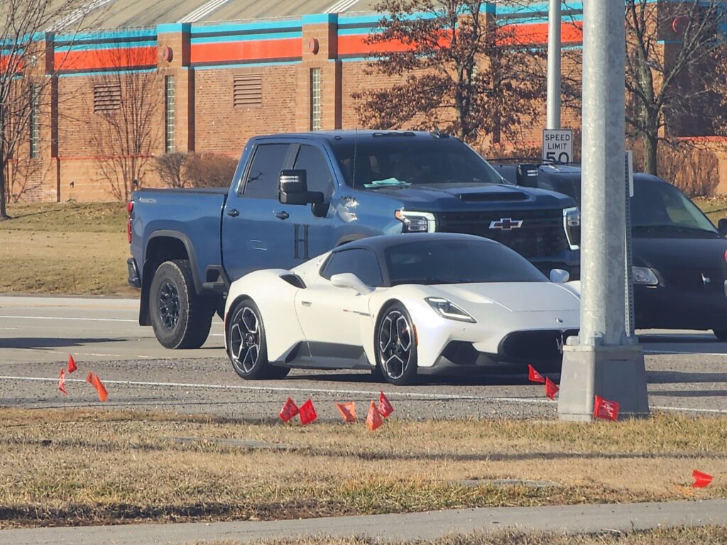 [Maserati MC20] on the last day of our warm spell in Overland Park, KS