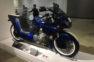 AAR Alligator 001, the result of Dan Gurney’s idea for a motorcycle that taller riders could sit “in” rather than “on”